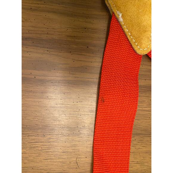 America's Choice Top Grain Cowhide‎ and Red Nylon Suspenders Workwear - Picture 5 of 9